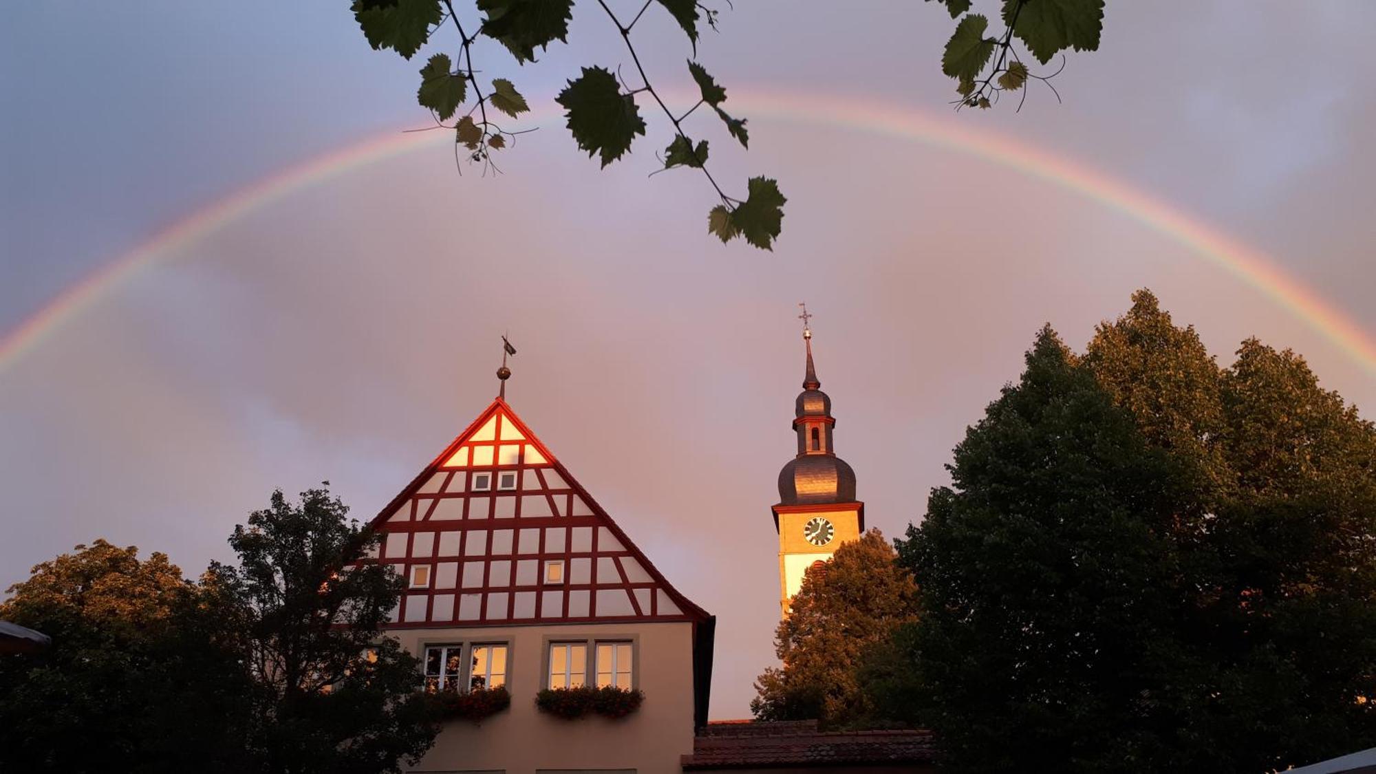 Landgasthof May Willanzheim Exterior foto